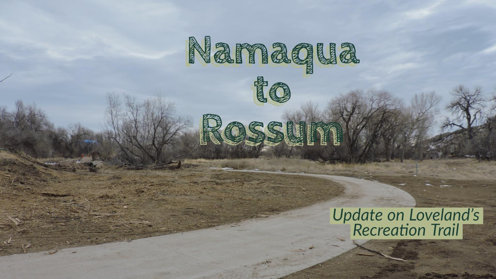 Ask Maria Namaqua Rossum Trail Update