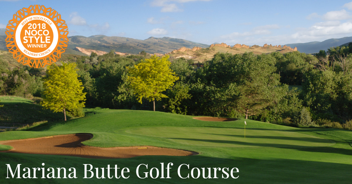 Mariana Butte Golf Course Best of NOCO Style Award